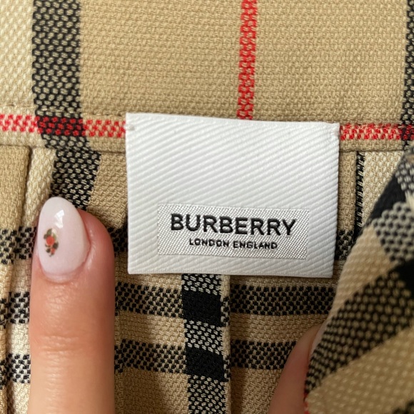 Burberry Vintage Check Skirt